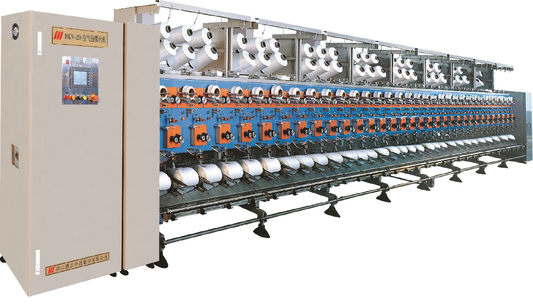 HKV204型空气包覆丝机